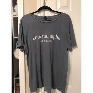 zeta tau alpha beach tee shirt